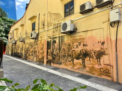 Missing Stories of Petaling Street — Street art de Co2 Mural à Kuala Lumpur