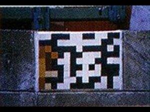 TK_74, Space Invader on Ebisu-Nishi 1-chōme — Street art by Invader in Tokyo