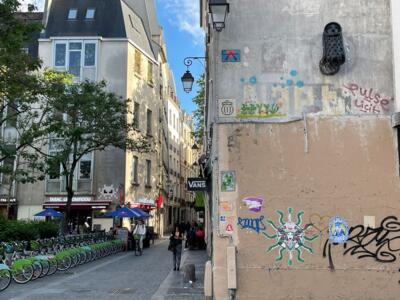 PA_273, Space Invader de la rue Quincampoix — Street art de Invader à Paris