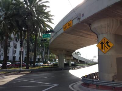 MIA_62, Space Invader d'Alton Road — Street art de Invader à Miami Beach