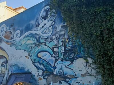 Cascais Wildstyle by Youth One — Street art by Youth One in Cascais
