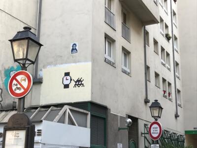 PA_1049, Space Invader de la rue Brantôme — Street art de Invader à Paris