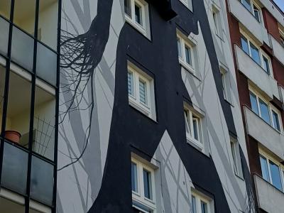 Gray Habitat de David de la Mano — Street art de David de la Mano à Berlin