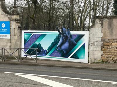 Sensibilité — Street art de Myet à Rillieux-la-Pape