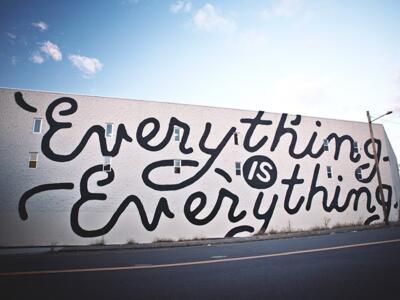 Everything is Everything — Street art de Zach Yarrington à Portland