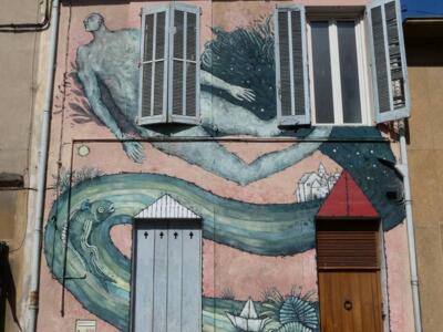 Vers les Cieux — Street art de Aude Brouiller à Nîmes
