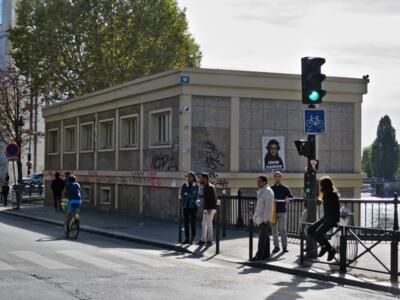 PA_335, Space Invader du boulevard de la Villette — Street art de Invader à Paris