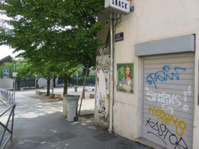 LY_37, Space Invader on Rue des Farges — Street art by Invader in Lyon
