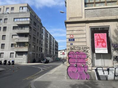 GNV_01, Space Invader on 4 Place des Volontaires — Street art by Invader in Genève