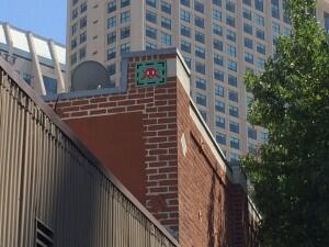 SD_17, Space Invader on 629 Kettner Boulevard — Street art by Invader in San Diego