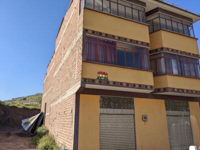 POTI_04, Space Invader de Camino Salida Oruro-Salida Sucre — Street art de Invader à Potosí