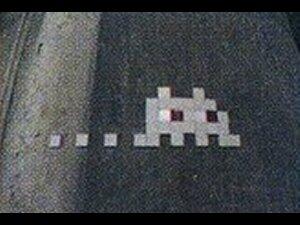 TK_32, Space Invader on Ebisu-Nishi 1-chōme — Street art by Invader in Tokyo