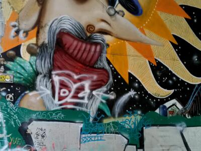The wizard in the starry hat — Street art in Köln