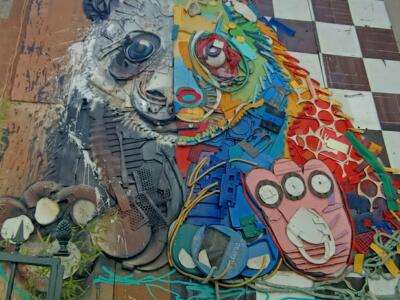 Trash Panda by Bordalo II — Street art by Bordalo II in Lisboa