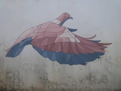 Los Paseos #2 — Street art de Taquen à Saint-Palais