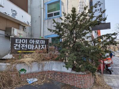 DJN_23, Space Invader on Oncheon-ro Daejeon — Street art by Invader in Daejeon