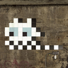 NY_210, Space Invader in the New York Subway — Street art by Invader in New York