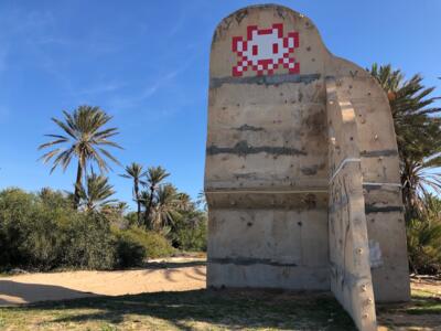DJBA_37, Space Invader de Midoun — Street art de Invader à Midoun