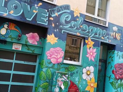 Love it's the Cologne way — Street art in Köln
