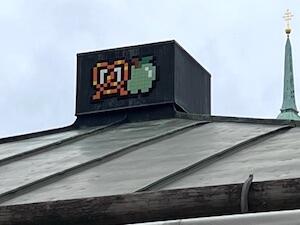MUN_04, Space Invader de Frauenstraße — Street art de Invader à München