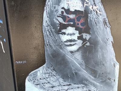Don't Kill Me de Nafir — Street art de Nafir à Berlin