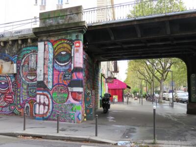 PA_599, Space Invader de la rue de l'Ourcq — Street art de Invader à Paris