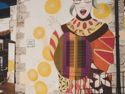 Untitled (Le Bis) — Street art by Le Bis in Aielli