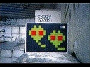 TK_60, Space Invader on 1 Udagawachō — Street art by Invader in Tokyo