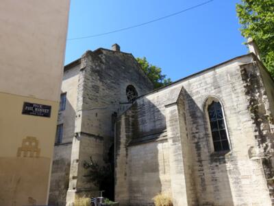 AVI_34, Space Invader on 1 Rue Saint-Michel — Street art by Invader in Avignon