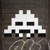 NY_206, Space Invader in the New York Subway — Street art by Invader in New York
