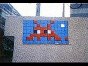 TK_22, Space Invader on Ebisu-Nishi 2-chōme — Street art by Invader in Tokyo