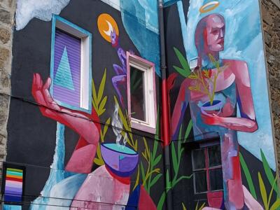 Ritual — Street art de Wesr à Saint-Brieuc