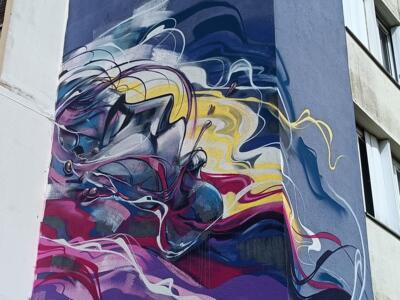 Illusion — Street art de Dark Elixir à Saint-Brieuc