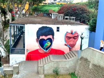 The Home of a Sigh — Street art by Jade Rivera in Lima