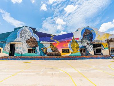Héritage khmer, FT Gallery — Street art de FONKi à Phnom Penh