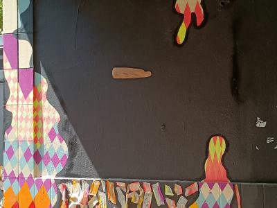 Torn Harlequins by Kleber Cianni — Street art by Kleber Cianni in Berlin