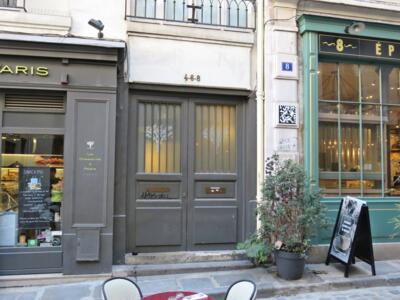 PA_795, Space Invader on 6 Cour du Commerce St-André — Street art by Invader in Paris