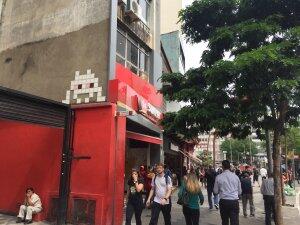 SP_35, Space Invader d'Avenida da Liberdade — Street art de Invader à São Paulo