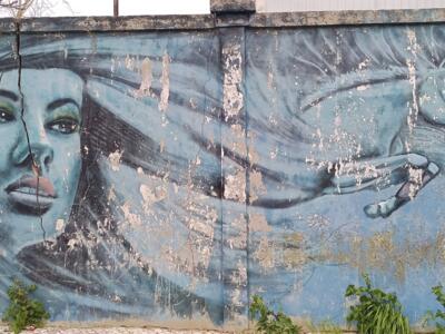 Hair turned into a horse by Nomen — Street art by Nomen in Lisboa