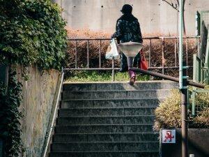 TK_48, Space Invader de Yoyogi 5-chōme — Street art de Invader à Tokyo