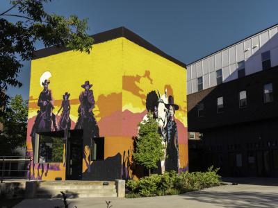 Renascent — Street art de Aziza Andre' à Atlanta