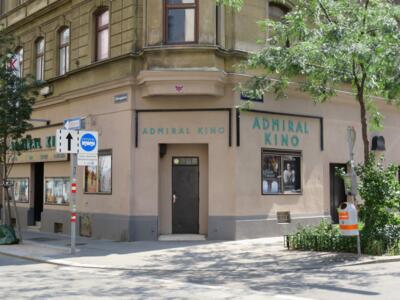 WN_37, Space Invader on Burggasse — Street art by Invader in Wien