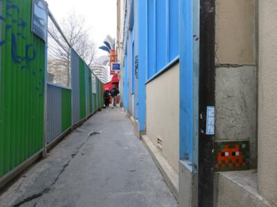 PA_279, Space Invader de la rue du Faubourg du Temple — Street art de Invader à Paris