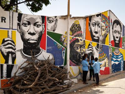 Medina Murals (PlayWall) — Street art in Dakar