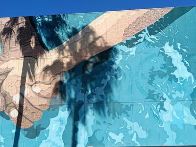 Harmonia, Interlaced Hands by Edis One — Street art by Edis One in Cascais