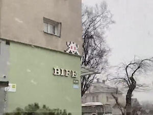 LJU_28, Space Invader on Na jami 1 — Street art by Invader in Ljubljana
