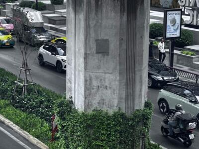 BGK_05, Space Invader on 979 Rama I Road — Street art by Invader in Bangkok