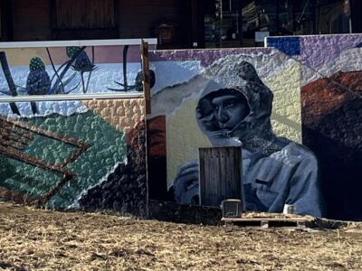 Ce pourrait être nous — Street art de Ensemble Réel à Notre-Dame-de-Bellecombe