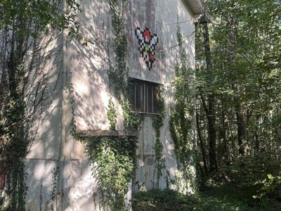 FTBL_22, Space Invader de la route de la Glandée — Street art de Invader à Fontainebleau