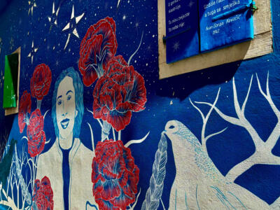 Palmina Piplović — Street art by Andrea Resner in Split